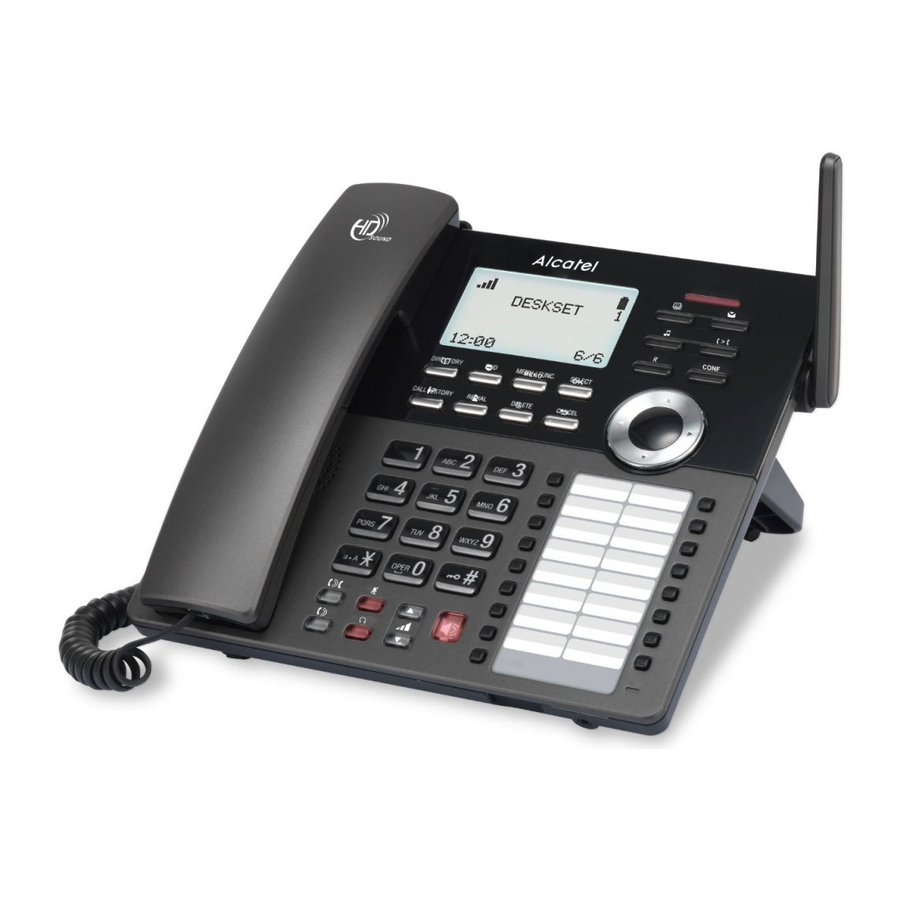 Alcatel IP30 Quick Start Manual