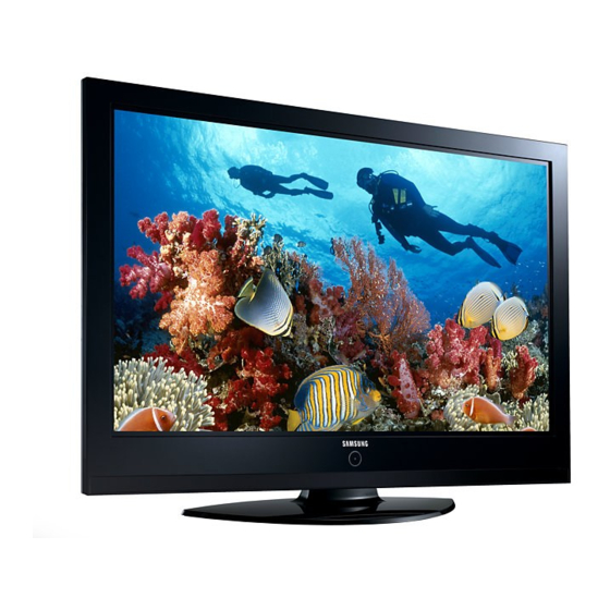 Samsung PDP-TELEVISION Owner's Instructions Manual