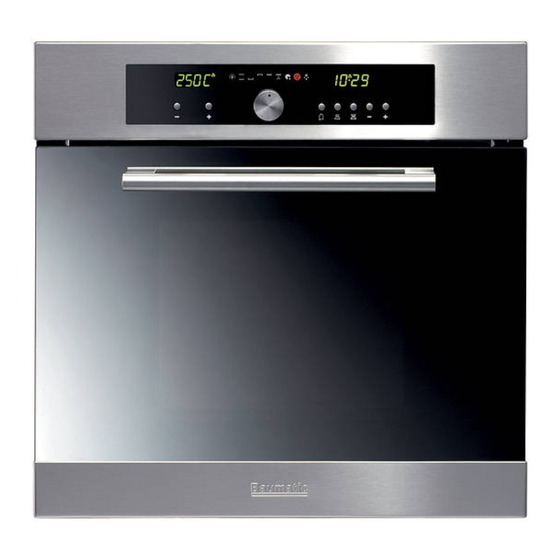 Baumatic P640SS Instruction Manual