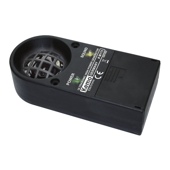 Kemo M175 Manual