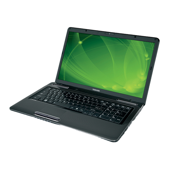 Toshiba Satellite L670 User Manual
