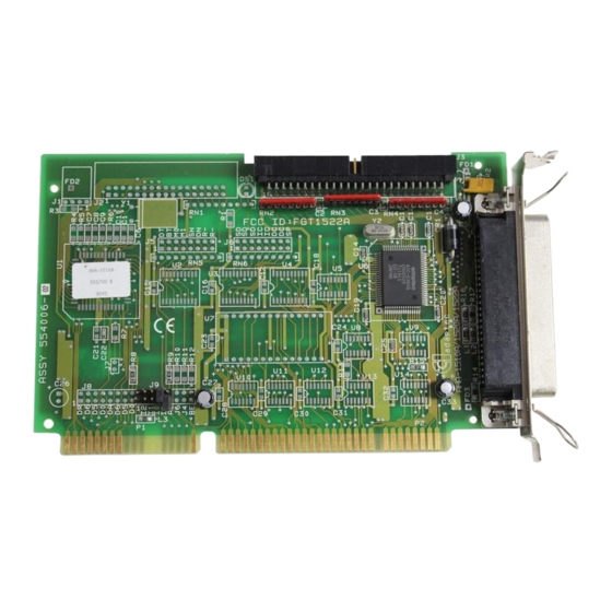 Adaptec AHA-1510 Install Manual