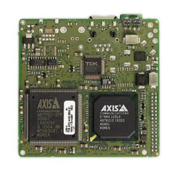 Axis 282 Installation Manual