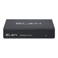 Elan EL-IO-200 Quick Install Manual