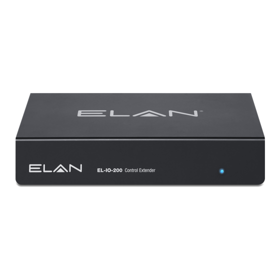 Elan EL-IO-200 Manuals