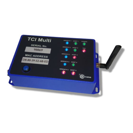 Crane Electronics TCI Multi Manuals