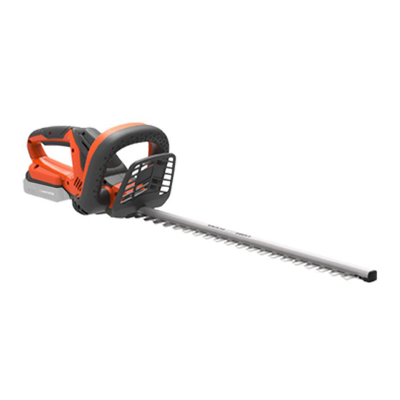 Yard force LH C45W Cordless Hedge Trimmer Manuals