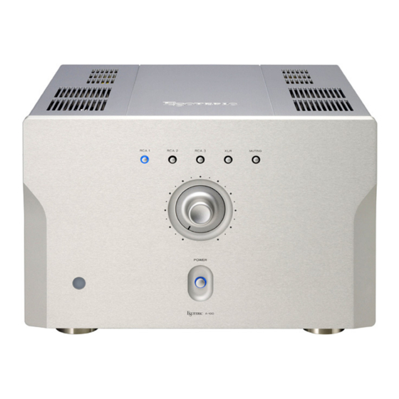 Esoteric A-100 Specifications