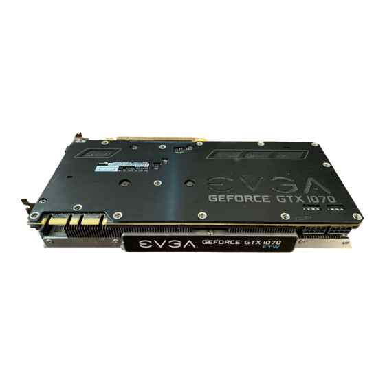 EVGA 08G-P4-6276-KR Installation Manual
