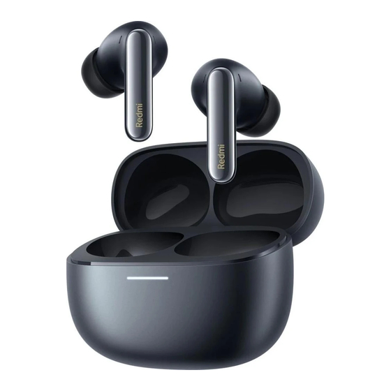 Xiaomi Mi Redmi Buds 6 Pro Manuals