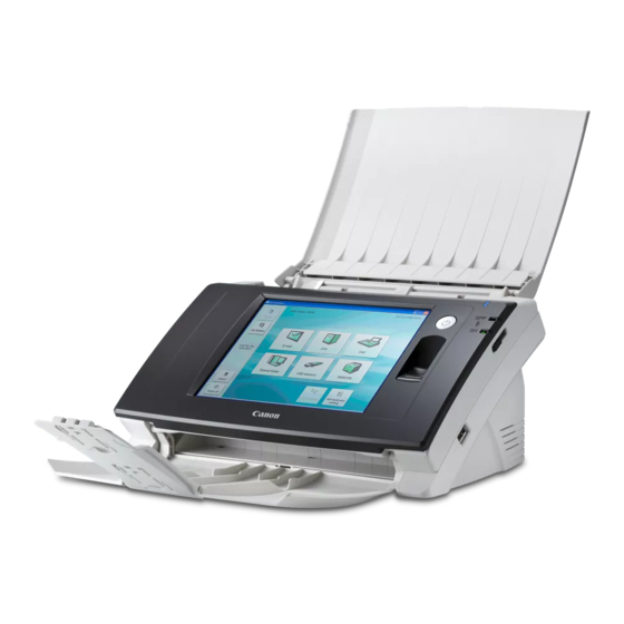 Canon imageFORMULA ScanFront 300 Setup Manual