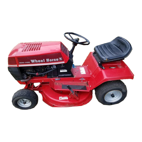 Wheel Horse 211-4 Operator's Manual