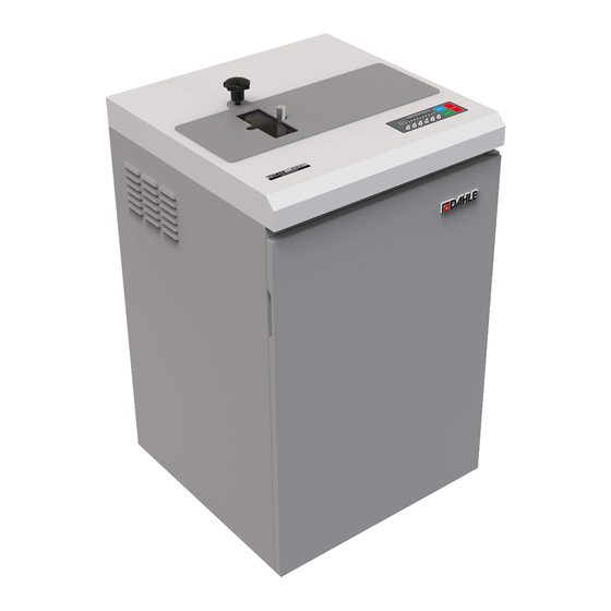 Dahle 818 HD Operating Instructions Manual