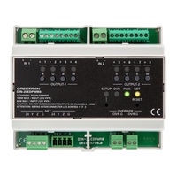 Crestron DIN-2LEDPWM8 Quick Start