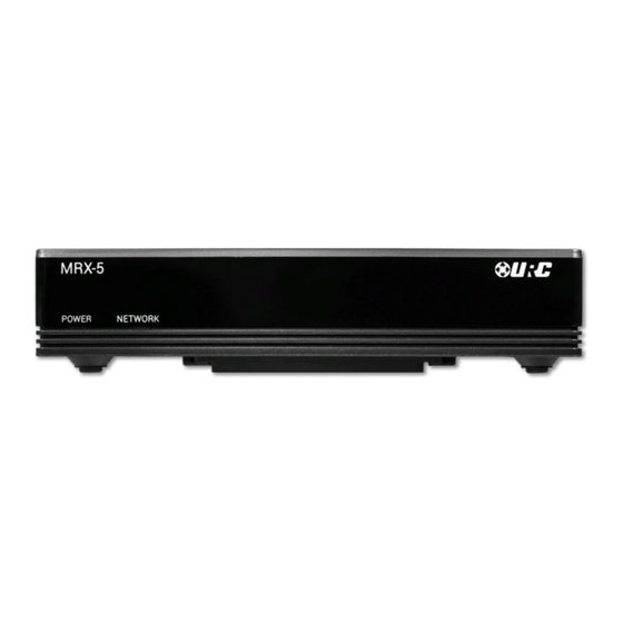 URC Total Control MRX-5 Owner's Manual