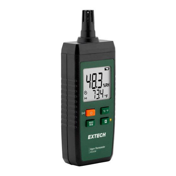 Extech Instruments RH250W User Manual