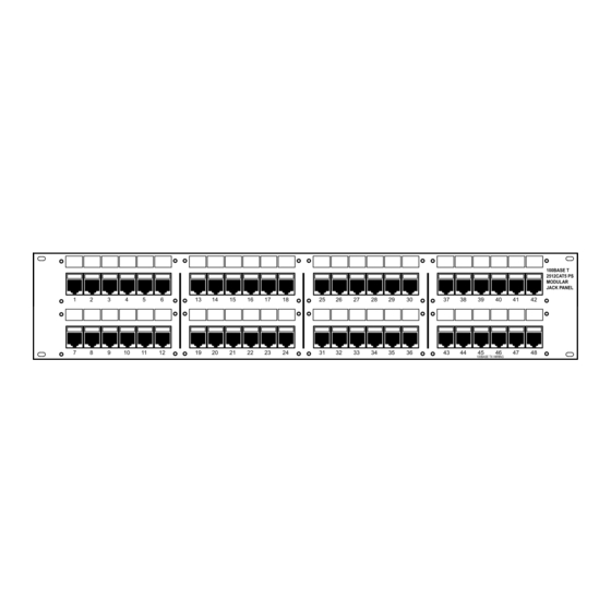 CommScope SYSTIMAX 100BASE-T Instructions