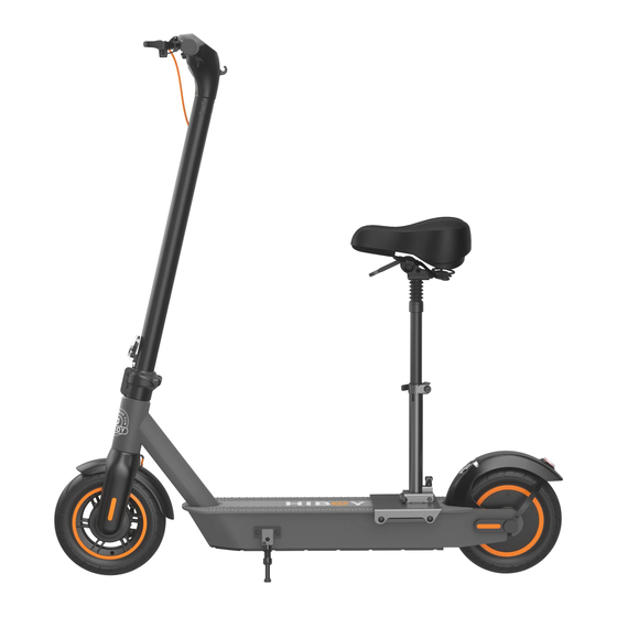 Hiboy S2 MAX Electric Scooter Manuals