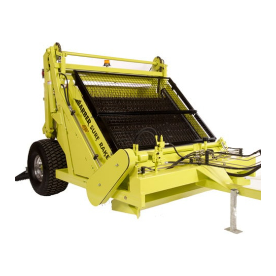 Barber SURF RAKE 600HD Instruction & Parts Manual