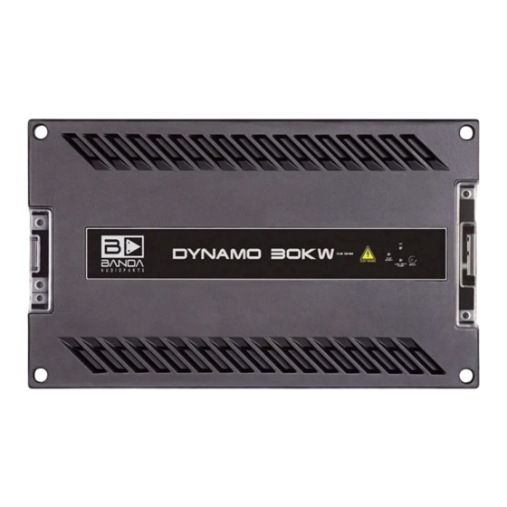 Banda Audioparts Dynamo 30KW Instruction Manual