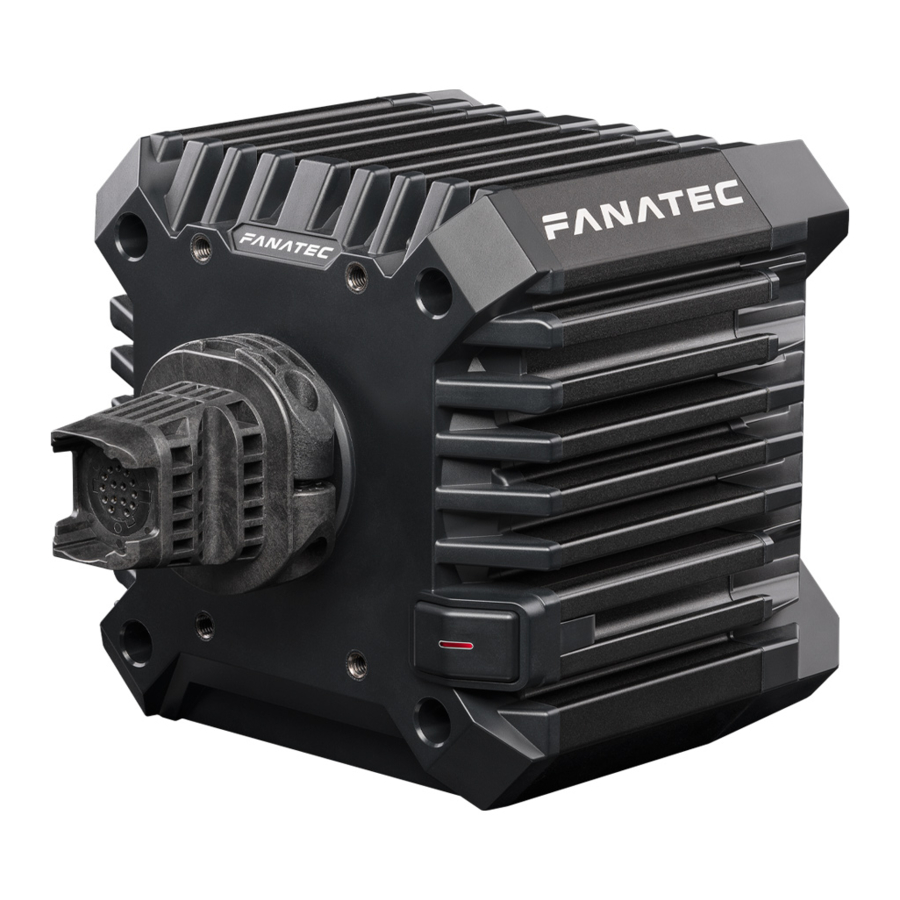 FANATEC CSL DD, CSL DD QR2 Manual