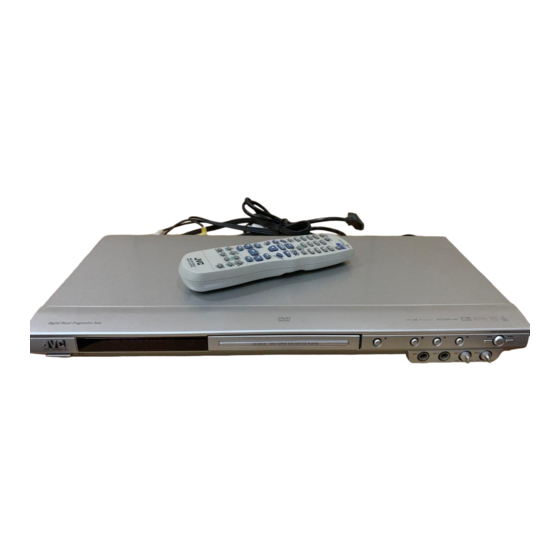 JVC GNT0042-001A DVD Player Manuals