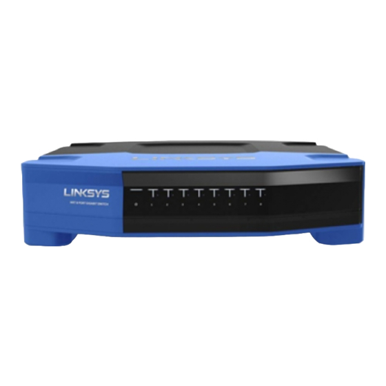 Linksys SE4008 User Manual