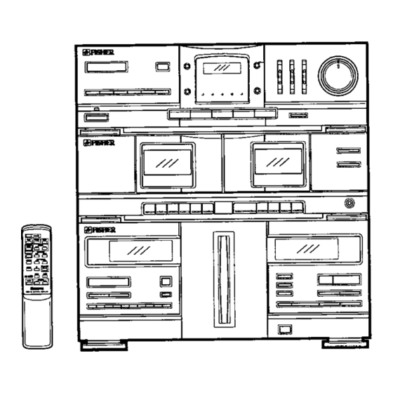 Fisher TAD-9415 Manuals