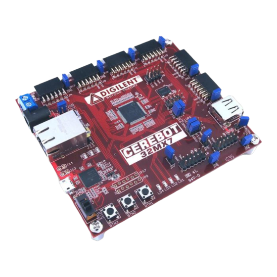 Digilent Cerebot 32MX7 Reference Manual