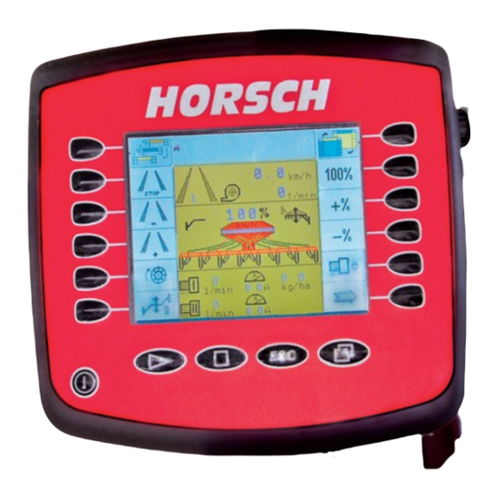 horsch DrillManager Manuals