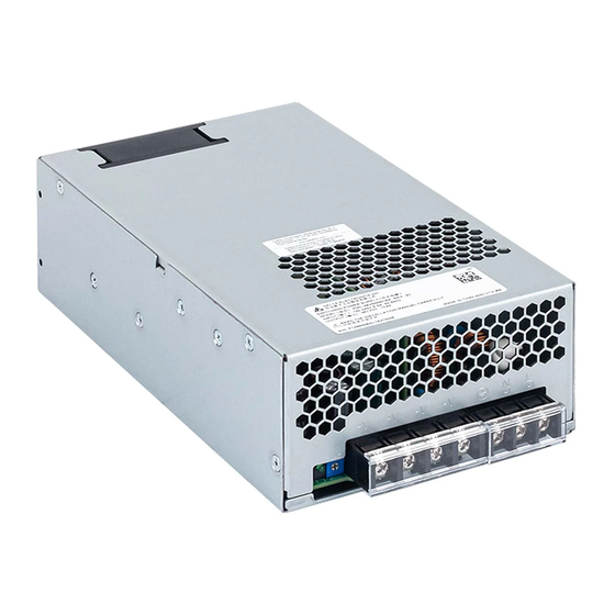 Delta PMC-48V600W1B Series Instruction Manual