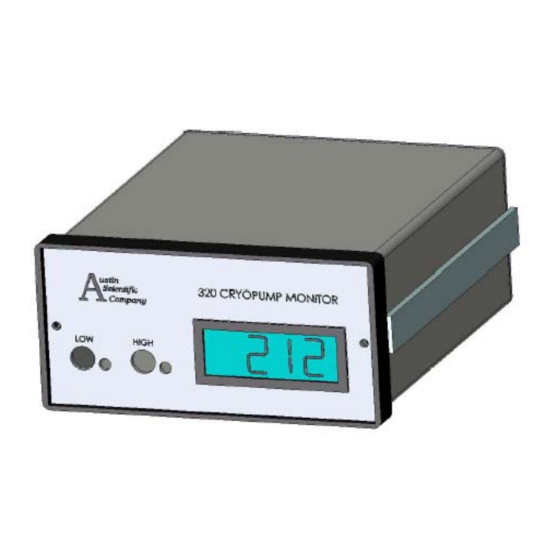 Oxford Instruments Austin Scientific 320 Quick Start Manual