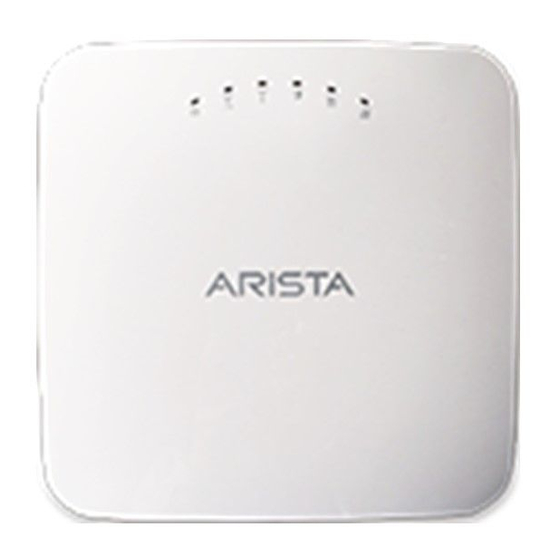 Arista C-230 Quick Start Manual