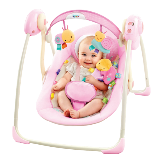 Kids II Taggies Cozy Posies 60257-ES Manuals