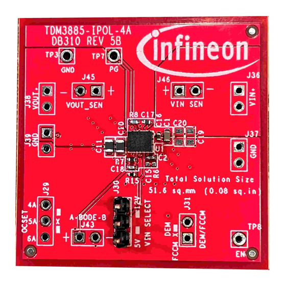 Infineon TDM3885 Integrated Power Module Manuals