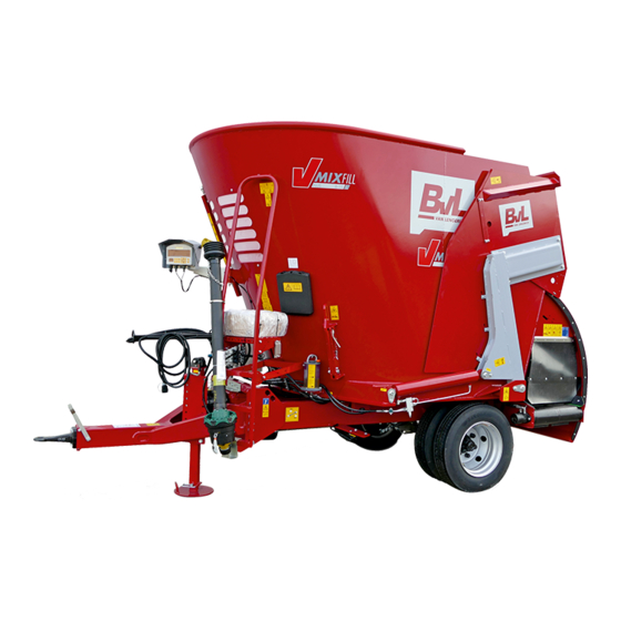 BVL V-MIX Fill Plus L Operating Manual