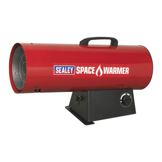 Sealey Space warmer LP150.V2 Instructions