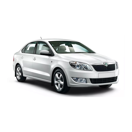 Skoda Rapid 2013 Owner's Manual