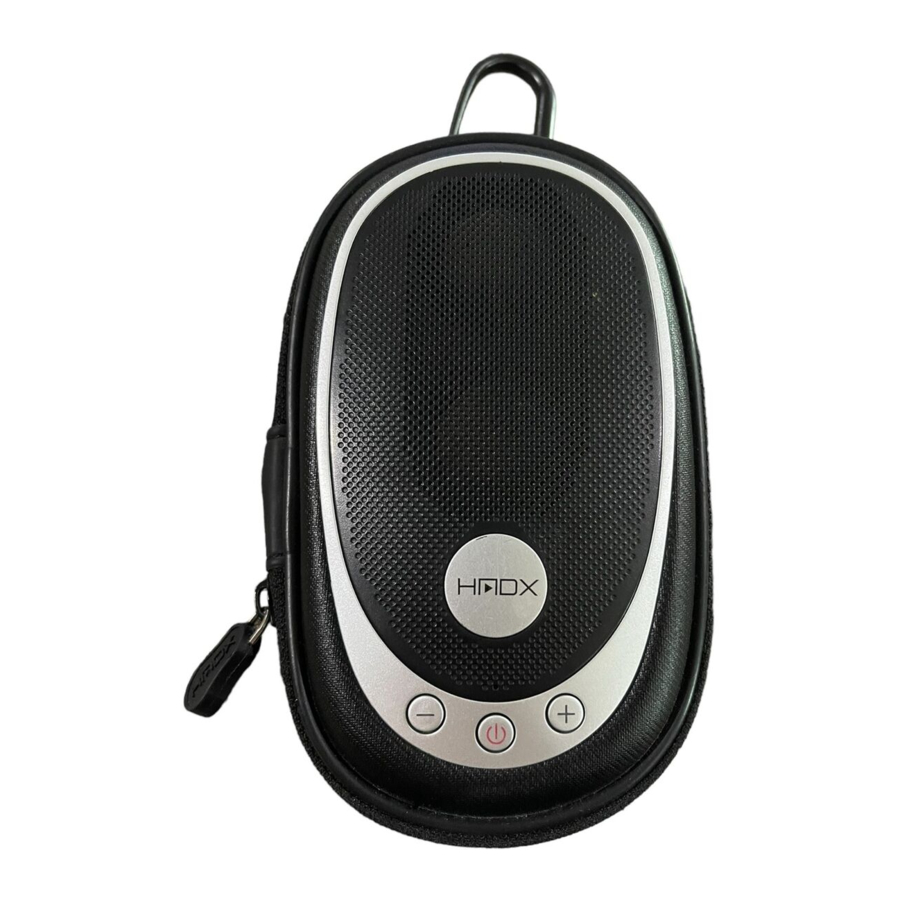 Homedics HMDX-GO Manual