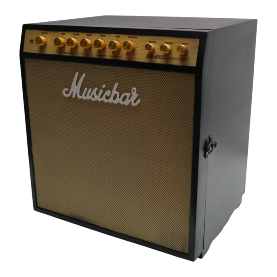 Kirstein Stagecaptain MB-4652 Musicbar Assembly Instructions Manual
