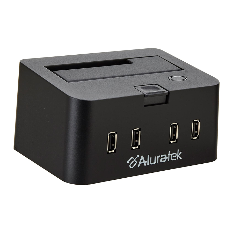 Aluratek eSATA AHDDS100F Quick Start Manual