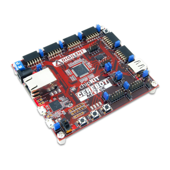 Digilent Cerebot MX7cK REV B Reference Manual