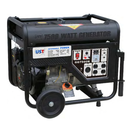 UST GG7500N Series Owner's Manual