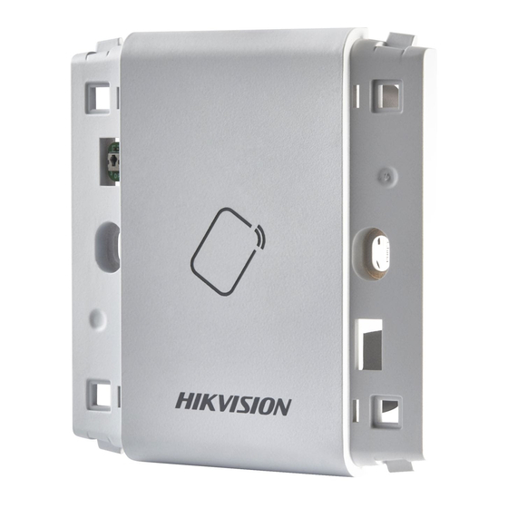 HIKVISION DS-K1106M User Manual