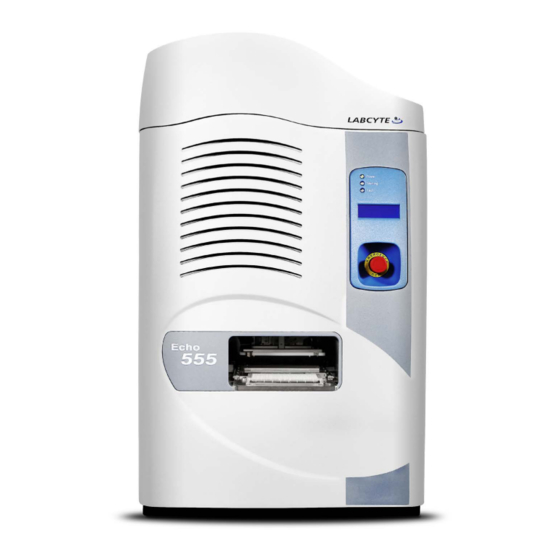 Labcyte Echo 550 User Manual