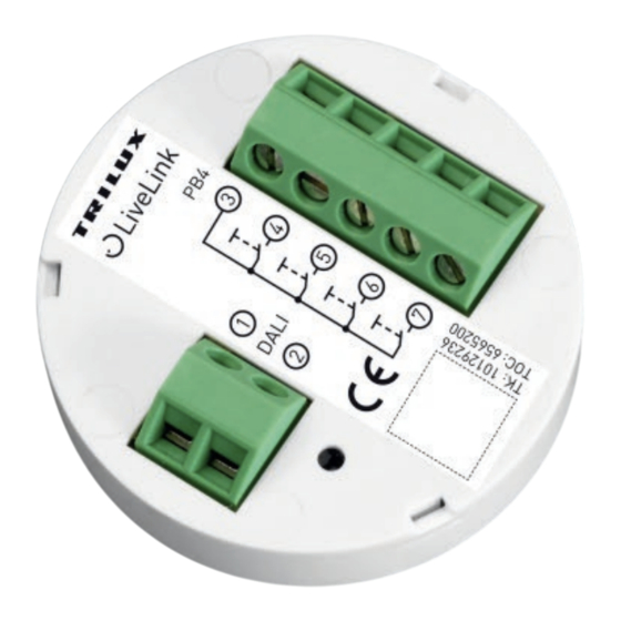 Trilux LiveLink System Manual