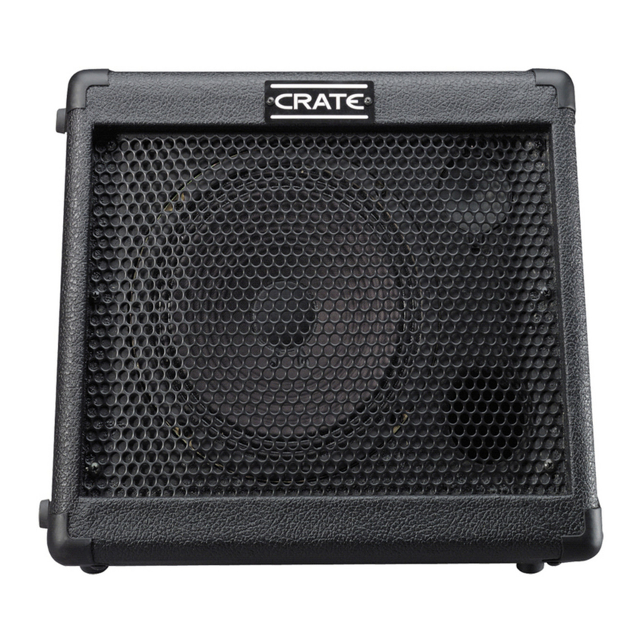 Crate TX15 Manual