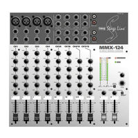 IMG STAGE LINE mmx-124 Instruction Manual
