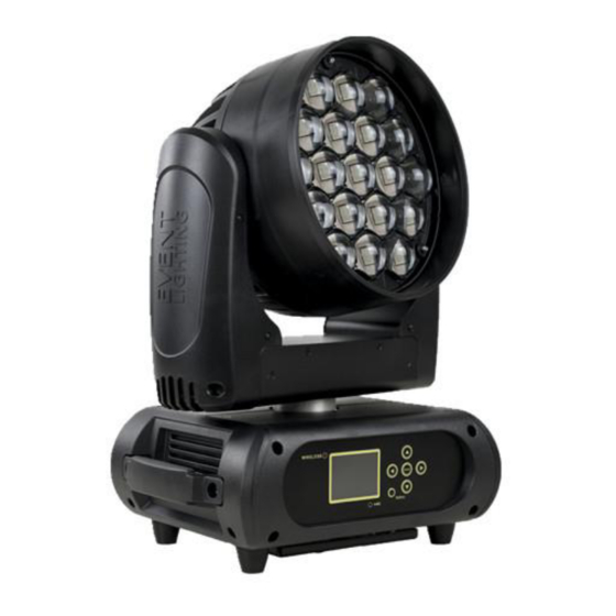 Event Lighting M19W15RGBW User Manual