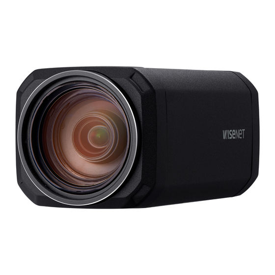 Wisenet XNZ-L6320A Quick Start Manual